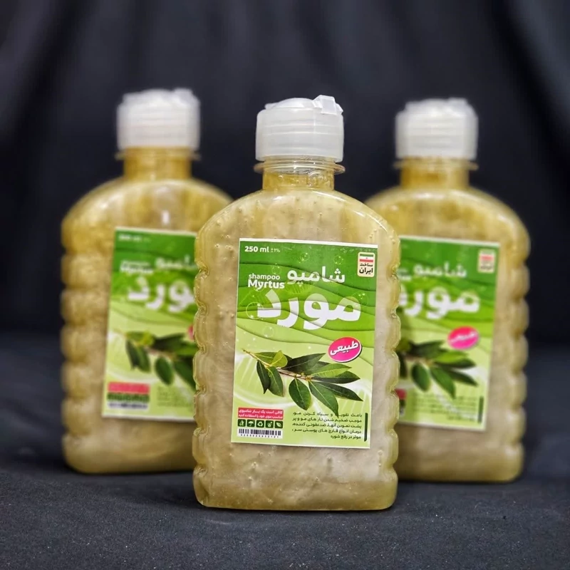 شامپو سر گیاهی مورد سفت کننده ریشه مو مناسب موهای ضعیف