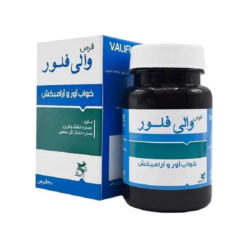 ترکیب گیاهی والی فلور ارام بخش رفع اضطراب استرس نیاک