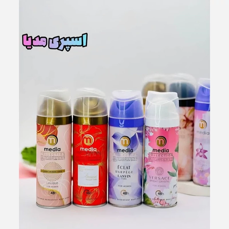 اسپری بدن خوش بو کننده مدیا