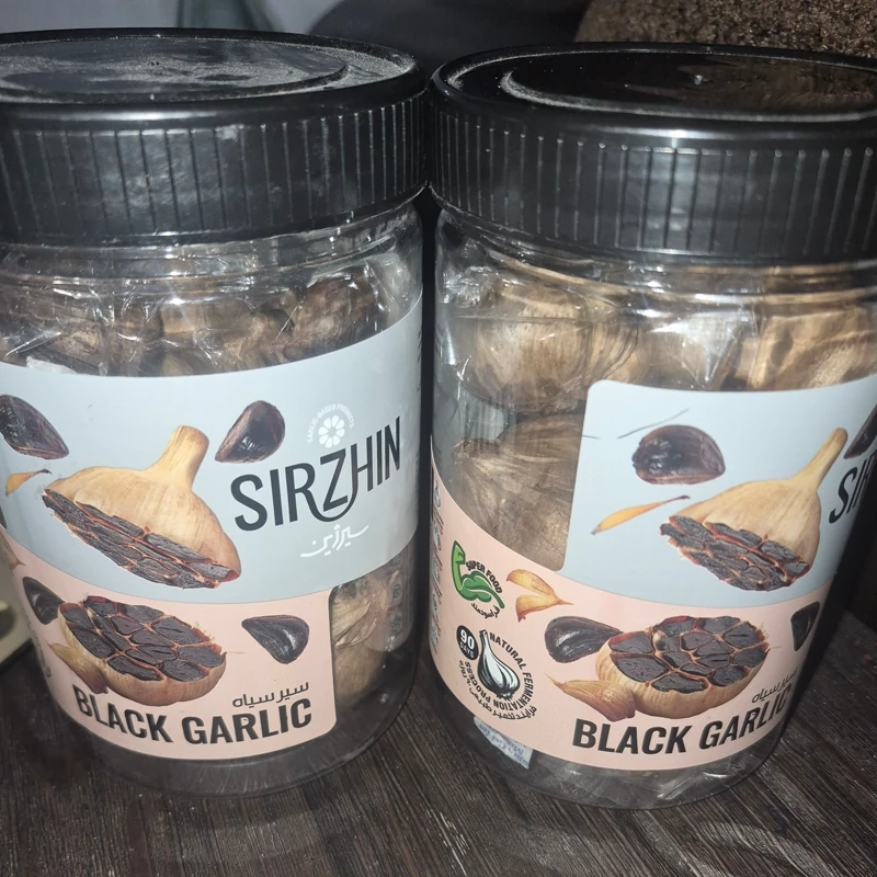 سیر سیاه اصلی فرآوری شده رفع چربی وقند خون