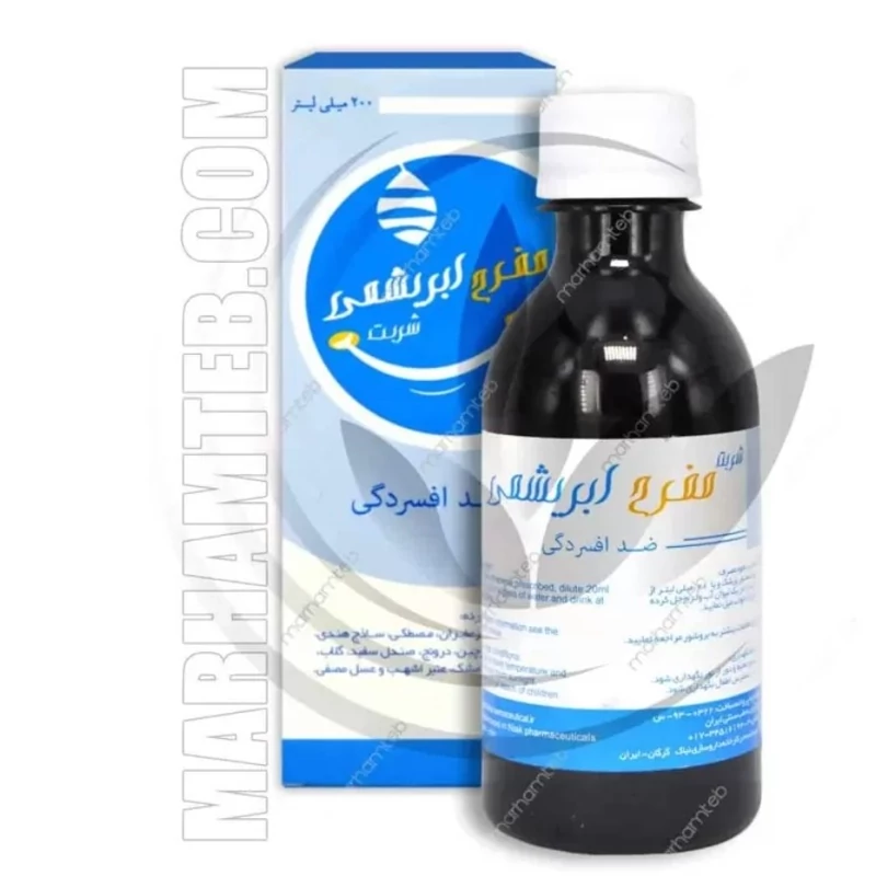 ترکیب گیاهی مفرح ابریشمی نیاک  تقویت قلب کبد بهبود افسردگی